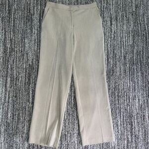 Sag Harbor Womens Dress Pants‎ Size 8 Petite Tan Relaxed Fit Stretch Office